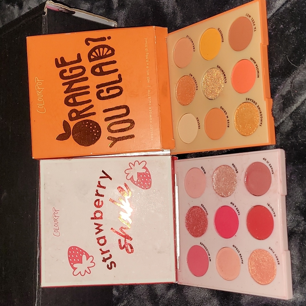 Colorpop 2 9 pan eyeshadow pallet